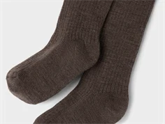 Lil Atelier strømpebukser shitake uld